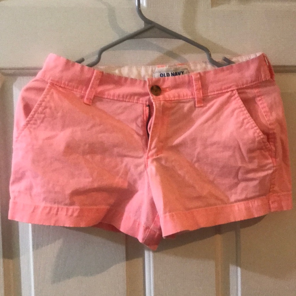Neon Pink Shorts